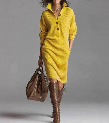Abito elegante in maglia